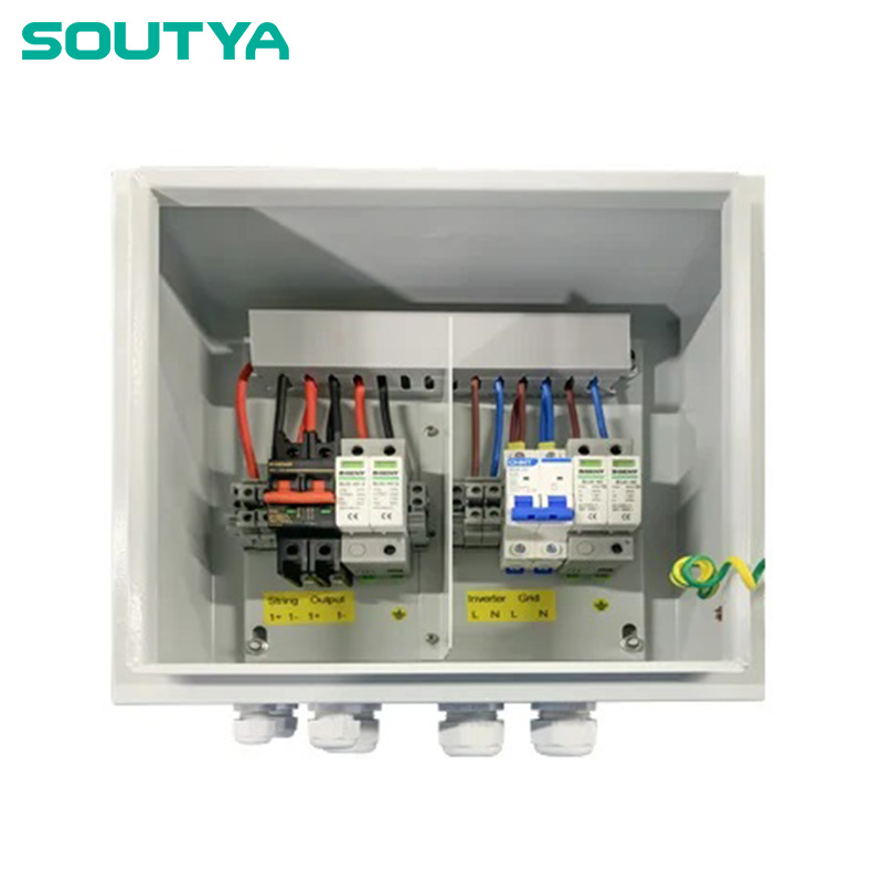 DC+AC कम्बाइनर बक्स 600V 1000V 1 in 1 आउट होम बक्स
