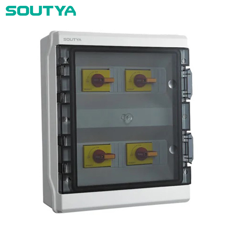 DC Isolator Box IP65 Enclosure चार स्ट्रिङहरू